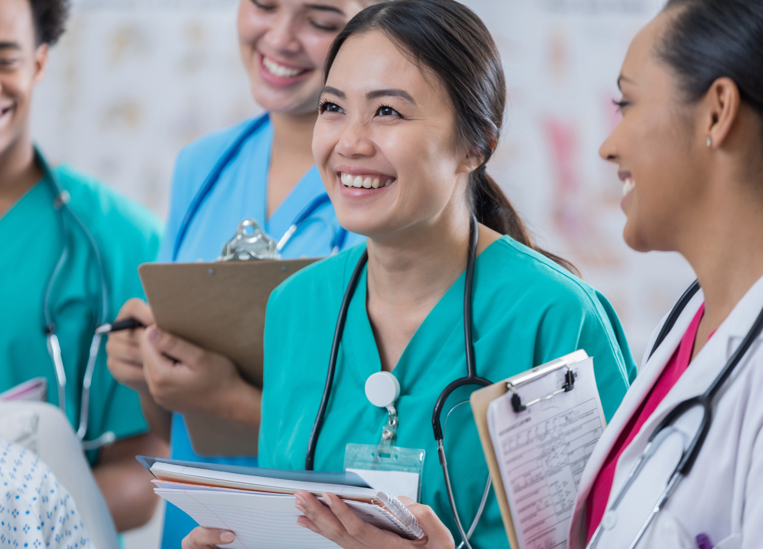 Nurse smile