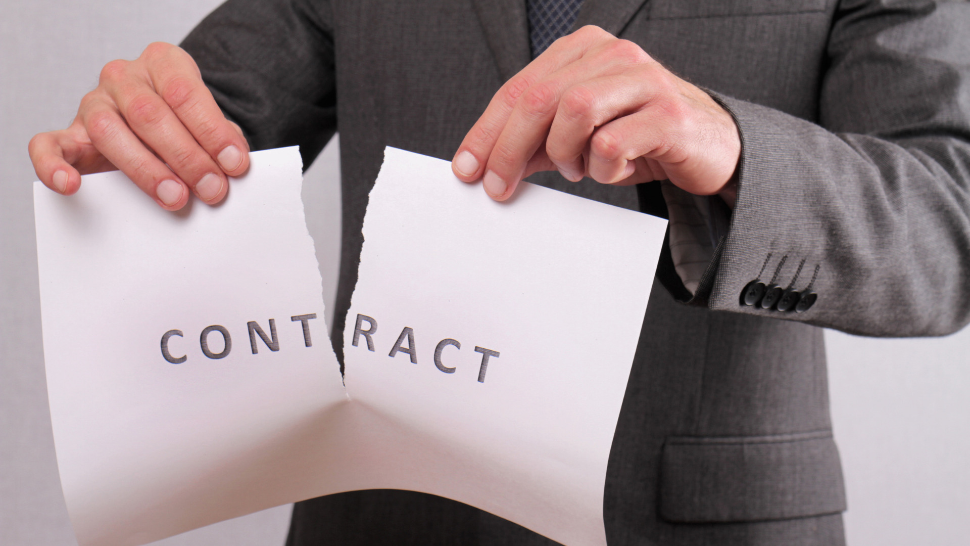 Breach of Contract: Can You Terminate, Sue or Walk Away?